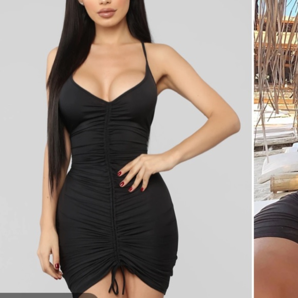 Ruched in the front mini (length adjustable)